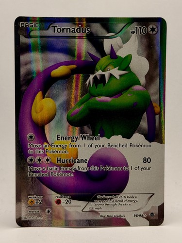 Tornadus full art holo - art,