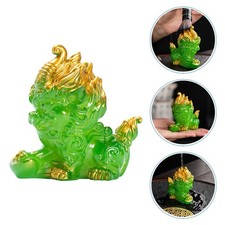  Figurina cinese Kylin Figurina Kylin Statue Animali Scultura Ornamento