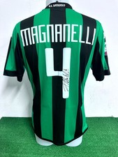 MAGLIA SASSUOLO MAGNANELLI MATCH WORN INDOSSATA SHIRT CAMISETA 2015/2016 COA