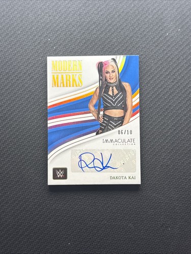 2023 immaculate wwe - immaculate, kai