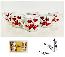 Set 6 Tazzine Tazze da Caffè