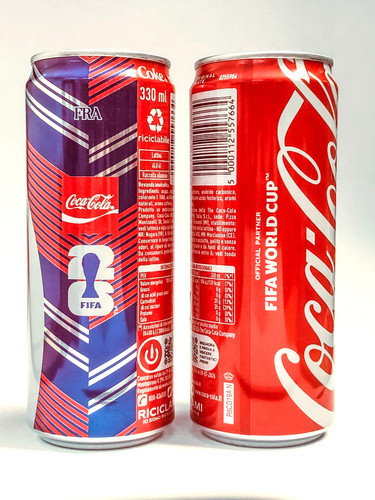 Coca cola italia lattina - italia, can