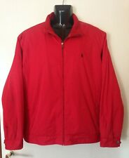 RALPH LAUREN giubbotto giacca harrington antivento foderata pile Mis XXL