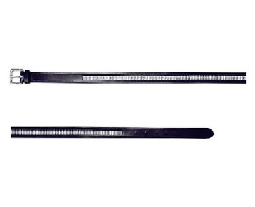 Cintura equitheme pelle nera - cintura,