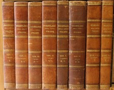 1845 - Vocabolario Universale della Lingua Italiana - 8 volumi