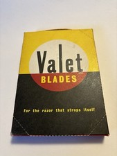 Lame rasoio vintage Valet