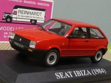 Seat Ibiza 1/43 (1984) rosso