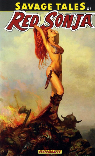 Savage tales red sonja - red,