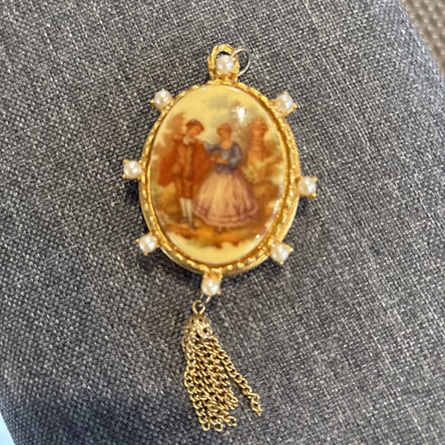 Collana coppia corteggiamento