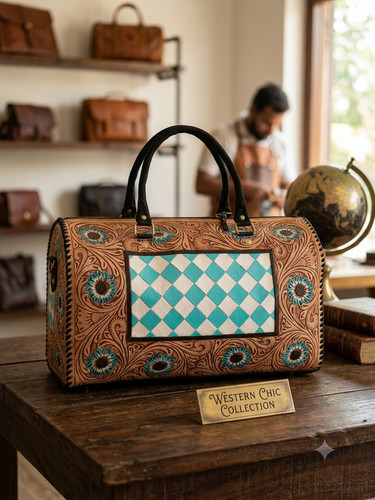 Borsone western chic - borsone,