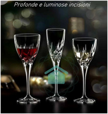 SERVIZIO CALICI CRISTALLO