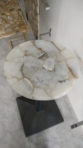 White quartz coffee - white,