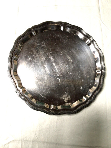 Antico vassoio rotondo - , da