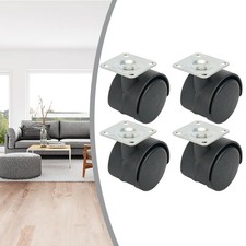 Ruote di ricambio facili da installare per mobili e attrezzature confezione da 4
