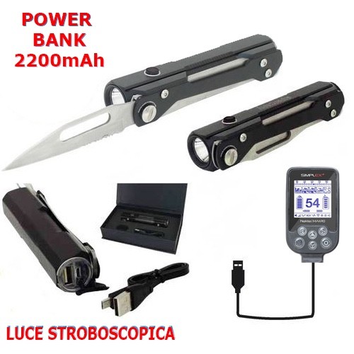 Torcia led ricaricabile - torcia, a