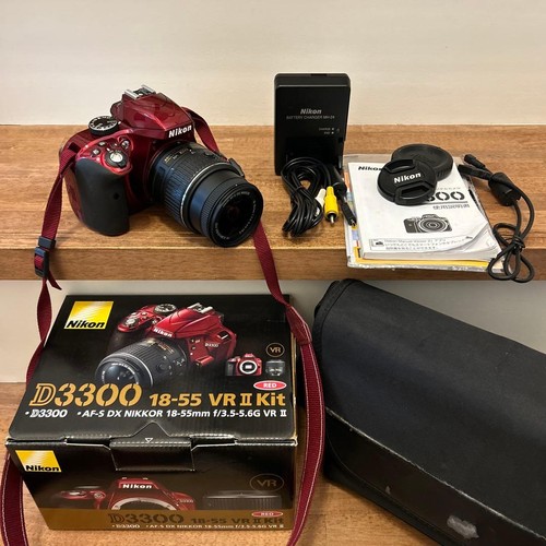 Nikon d3300 kit fotocamera - d3300,