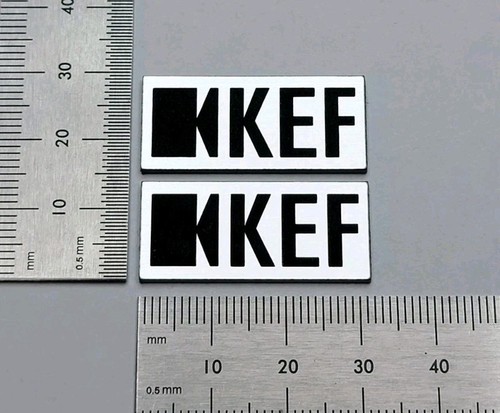 Kef speaker badge emblema - badge,