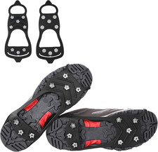 Ramponi per Scarponi per Scarpe,Ramponi Da Ghiaccio Antiscivolo,Ramponcini Da Ne