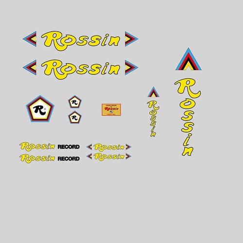 Adesivi telaio bici - , rossin
