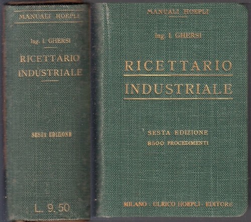 Ricettario industriale - lz-,