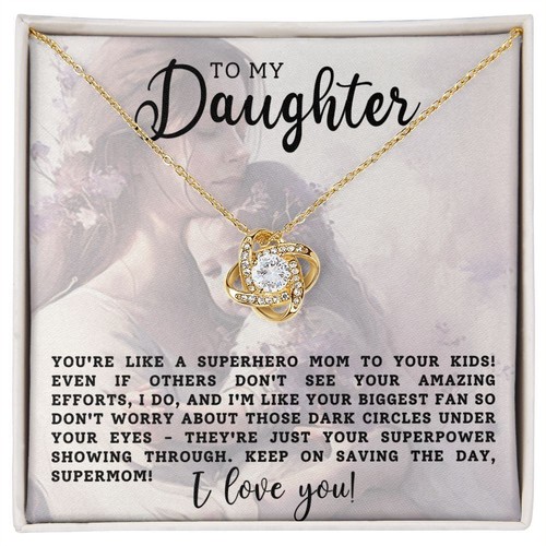Collana nodo amore maternità - amore,