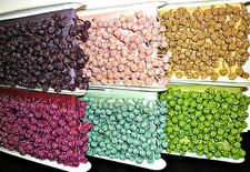 Stupendo Vetro Perline Pompon