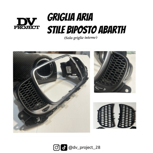 Griglia aria stile biposto - stile,