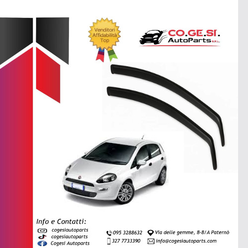 Farad deflettori aria fiat - deflettori,