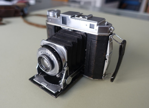 Fotocamera rara folding kodak