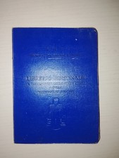 LIBRETTO PERSONALE di valutazione dello stato fisico e preparazione militare1942