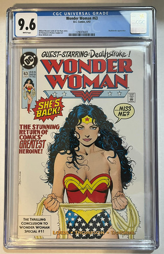 Wonder woman cgc 6 1992 - cgc, 9.6