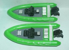 Due pontoni in plastica scala 1/64 (zattera stile gonfiabile) Greenbrier Toys