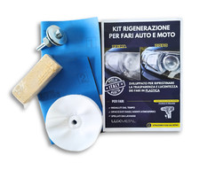 Kit rigenerazione rinnova ripristino fari cupolino oblò camper 3 m turtle wax