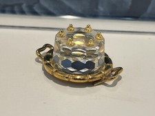Statua Swarovski cristallo 191602 torta 4 cm. - Ottime condizioni