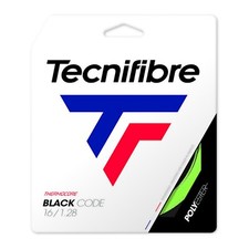 TECNIFIBRE BLACK CODE 12,40mt Lime + OMAGGIO Set Test Smn-String Pro