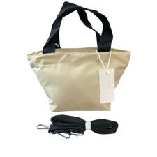 Borsa piccola mare spiaggia porta oggetti con tracolla chiusura zip