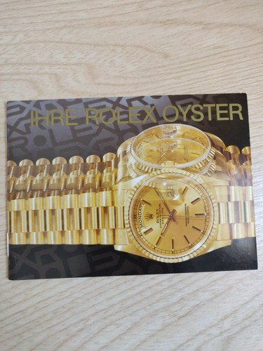 Tuo rolex oyster - tuo, libretto