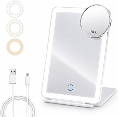 Rechargeable makeup mirror - rechargeable,