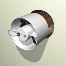 VORTICE ASPIRATORI ELICOIDALI IN LINE SERIE GHOST MG 120/5'' 0000011116 11116