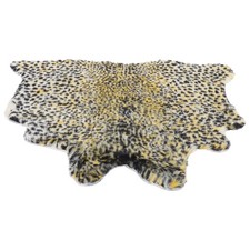 Tappeto moderno artificiale peluche simulazione leopardo soggiorno camera da letto tappeto per così