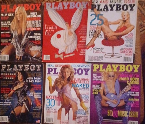 Vintage play boy magazine - vintage, lot