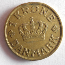 1940 KRONE DANESI - Moneta