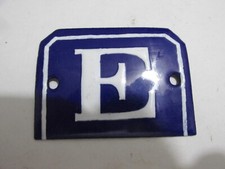 Piatto lettera porcellana