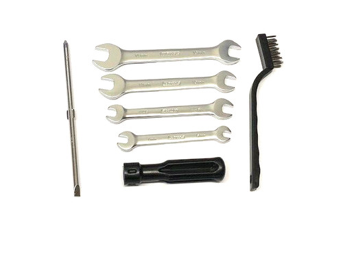 Kit attrezzi con spazzolino - con,
