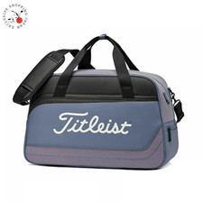 Titleist Golf Pursuit Boston borsone borsa per scarpe tasca 2025 uomo lavato indaco/nero