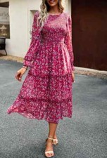 Vestito Abito Elegante Lungo