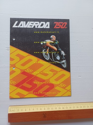 Laverda 750 1973 depliant - sf,