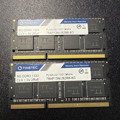 Lotto 2x8gb 16gb timetec - lotto, 2x8gb=16gb