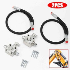 2PCS Valvole deviatrici a tre