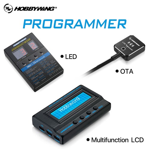 Hobbywing lcd led - lcd/led/ota, esc